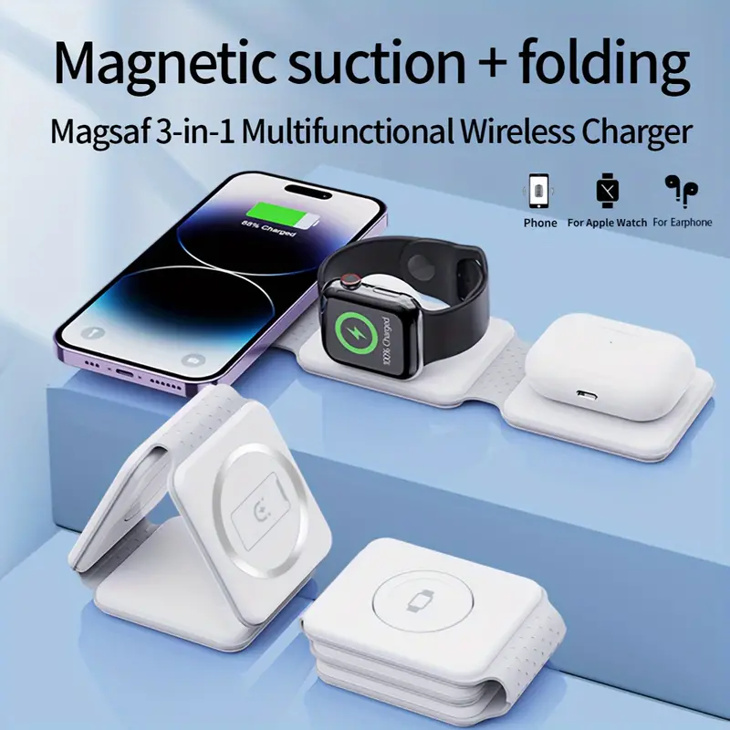 Magnetic Folding Wireless Charger